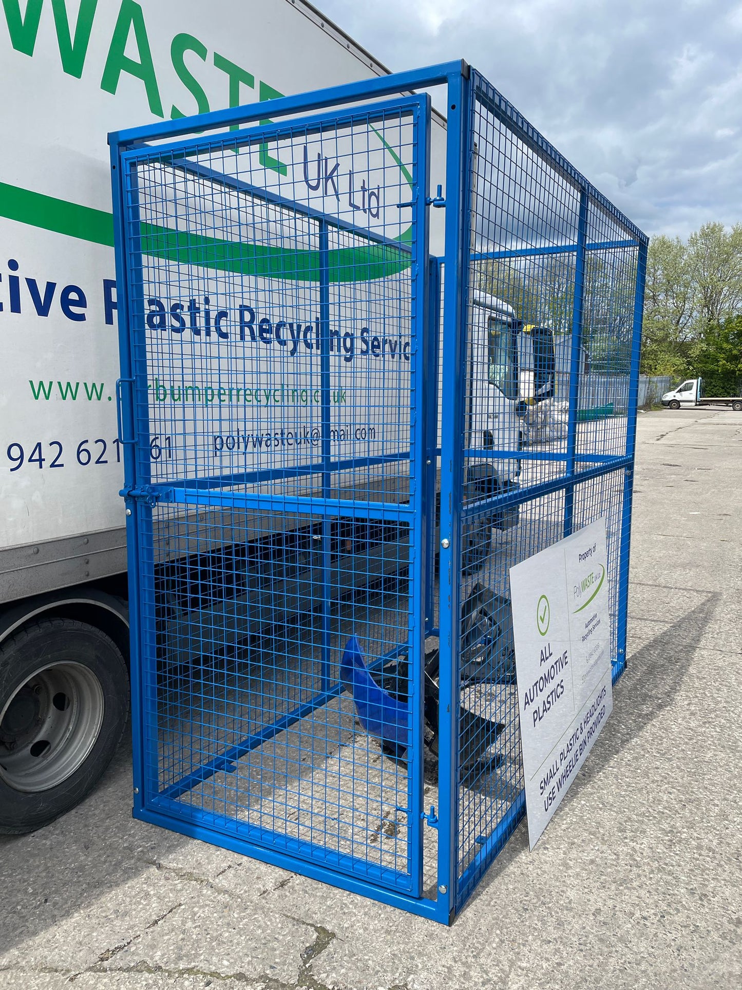 Comprehensive Automotive All-Plastics Cage 8ftx4ftx8ft Service Monthly Subscription